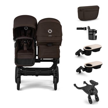 Bugaboo Donkey 6 Double Stroller Sibling Essentials Bundle
