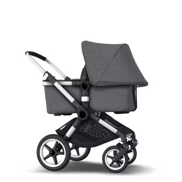 Refurbished Bugaboo Fox complete ALU/GREY MELANGE-GREY MELANGE - Main Image Slide 4 of 6