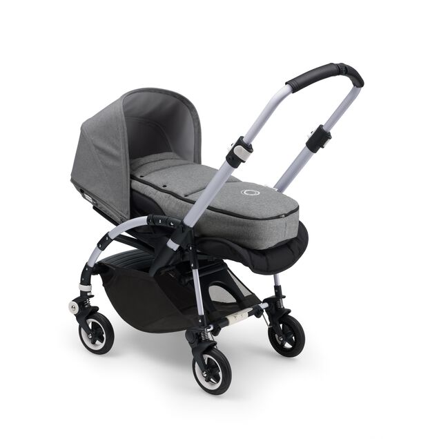 Refurbished Bugaboo Bee baby cocoon GREY MELANGE - Main Image Slide 2 of 5