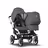 AU - Bugaboo Donkey 3 Duo Seat and Bassinet Stroller Grey Melange, Aluminum chassis - Thumbnail Slide 1 of 4