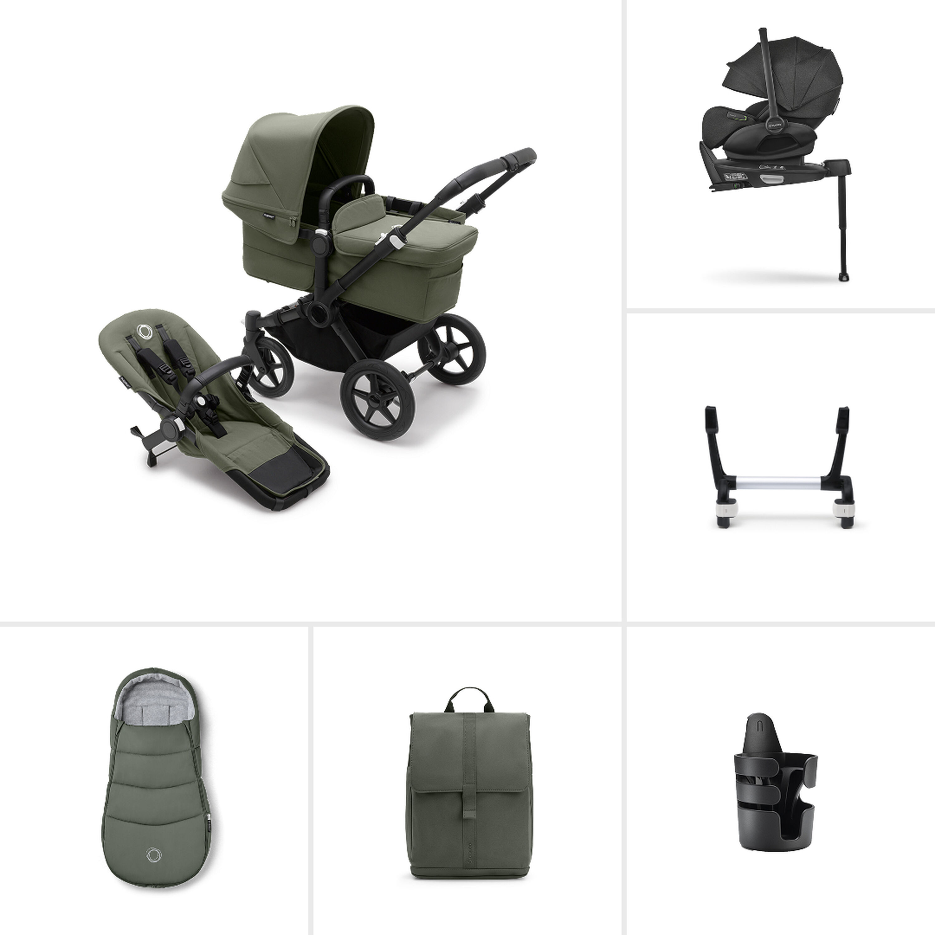 Bugaboo Donkey 5 Mono Ultimate Newborn Bundle - Main Modal Image Slide 1 of 8