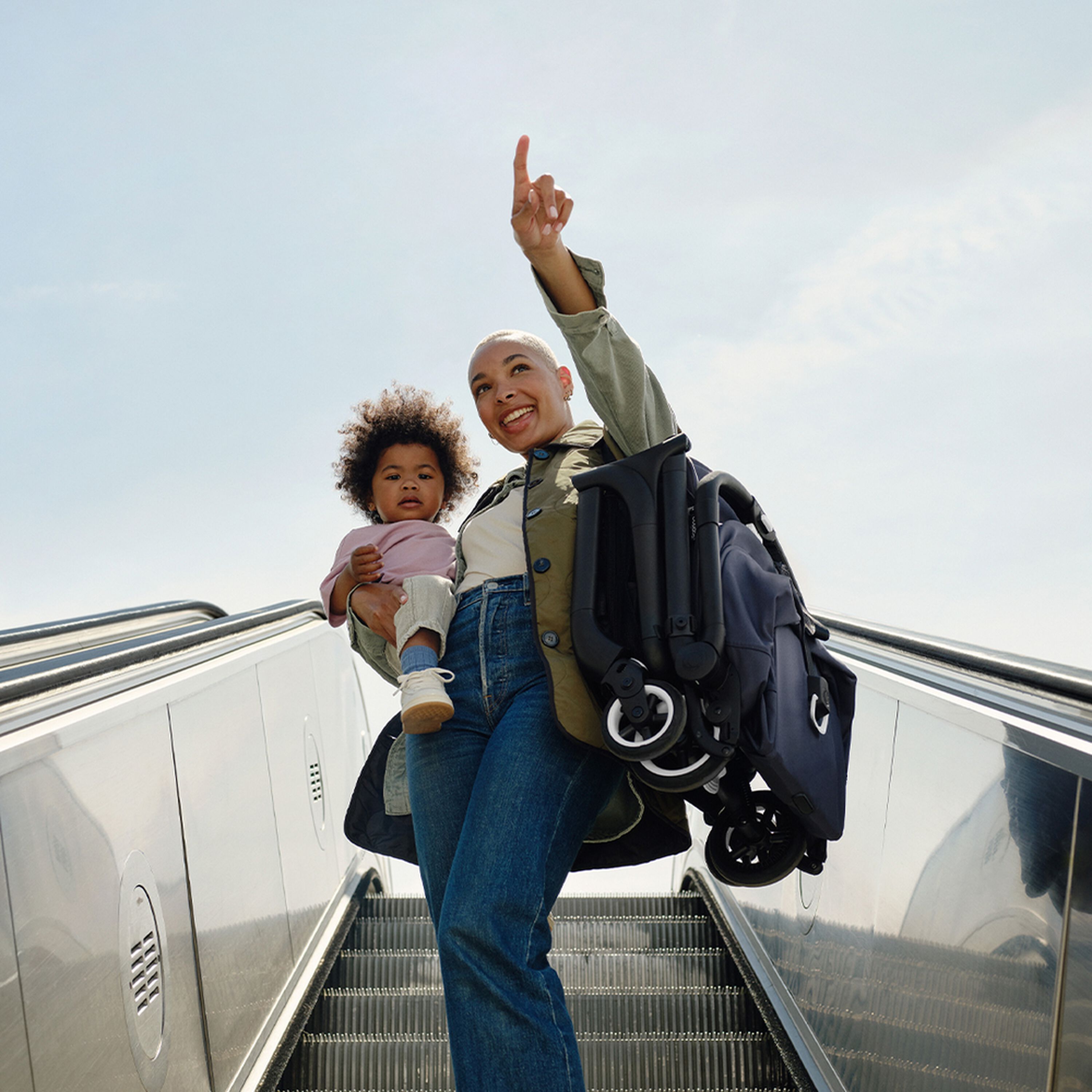 부가부 버터플라이 미드나이트 블랙 (범퍼바, 레인커버 포함) - Main Modal Image Slide 4 of 13