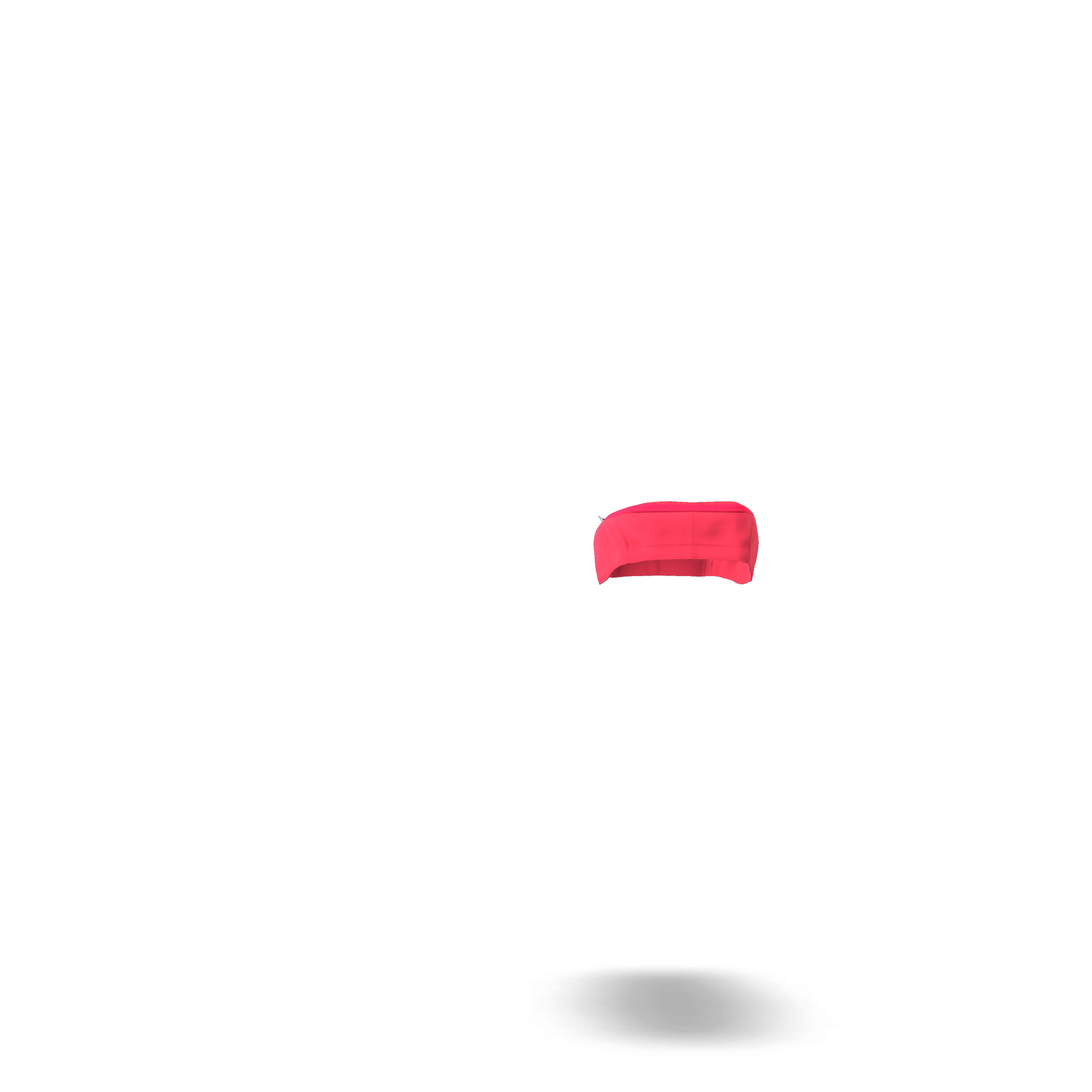 Bugaboo Donkey2 side luggage basket cover NEON RED - Thumbnail Slide 3 of 6