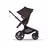 Bugaboo Fox 5 Renew 2-in-1 stroller black base, cocoa brown fabrics, cocoa brown sun canopy - Thumbnail Slide 3 of 12