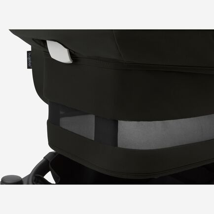 Bugaboo Donkey 5 Mono bassinet and seat stroller aluminium base, midnight black fabrics, midnight black sun canopy