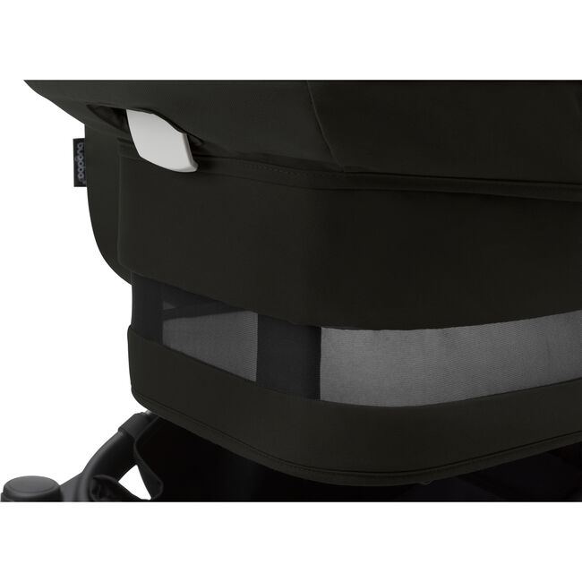 Bugaboo Donkey 5 Mono bassinet and seat stroller aluminium base, midnight black fabrics, midnight black sun canopy