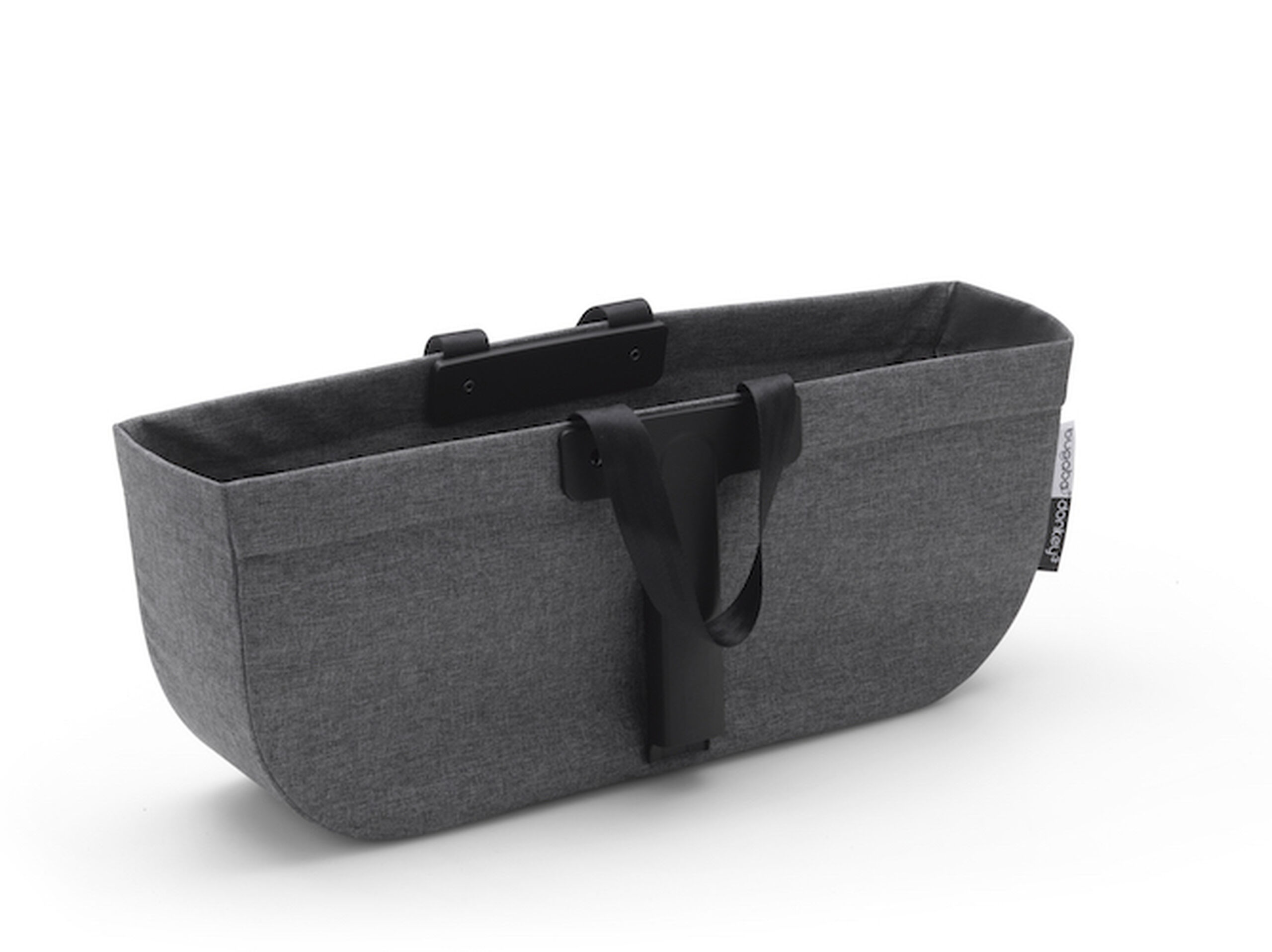 Bugaboo Donkey 3 side luggage basket | GREY MELANGE - Thumbnail Slide 3 of 3