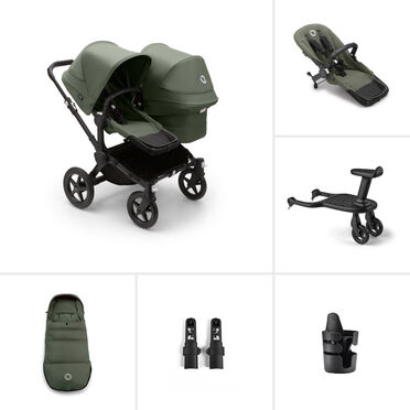 Bugaboo Donkey 5 Duo Essential stroller bundle (with wheeled board)