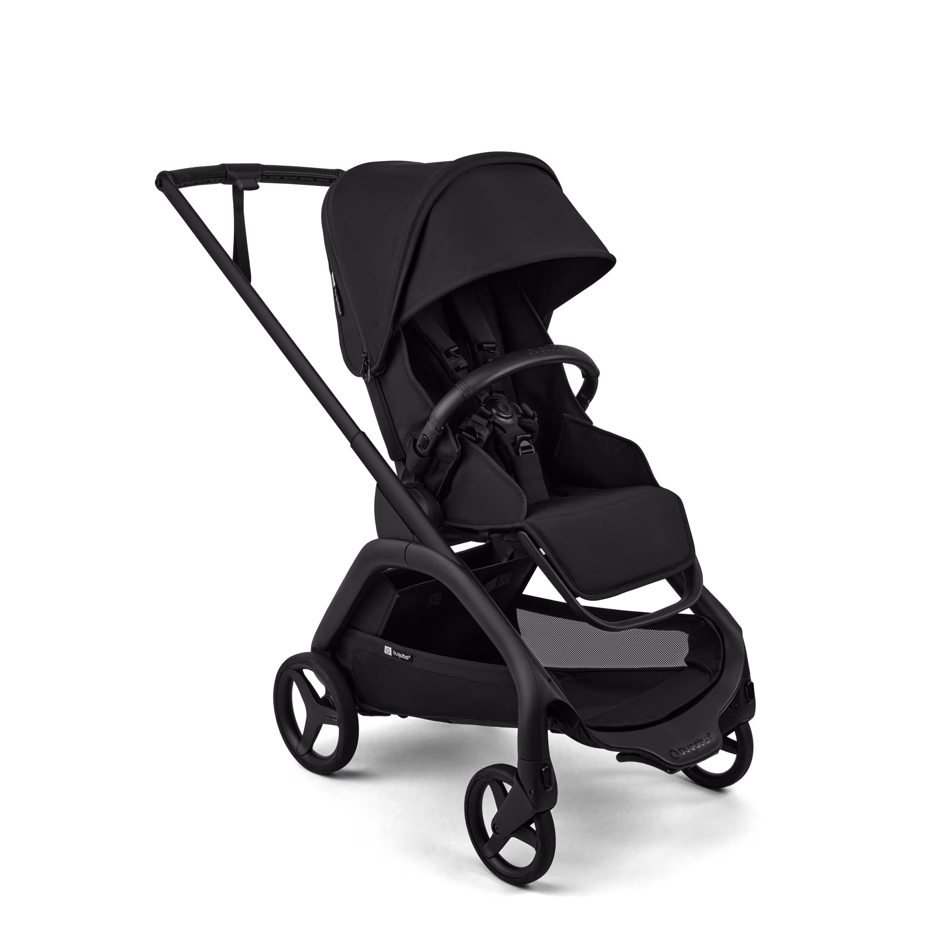 Bugaboo Dragonfly Plus 2-in-1 stroller black base, heritage black fabrics, heritage black sun canopy - Main Modal Image Slide 3 of 11