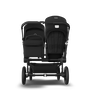 Bugaboo Donkey 3 Duo seat and bassinet stroller black sun canopy, black fabrics, black base - Thumbnail Slide 3 of 5