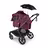 Bugaboo Kangaroo 2-in-1 pram black base, moon grey fabrics, moon grey sun canopy - Thumbnail Slide 17 of 18
