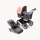 Refurbished Bugaboo Fox 3 complete GRAPHITE/GREY MELANGE-MORNING PINK