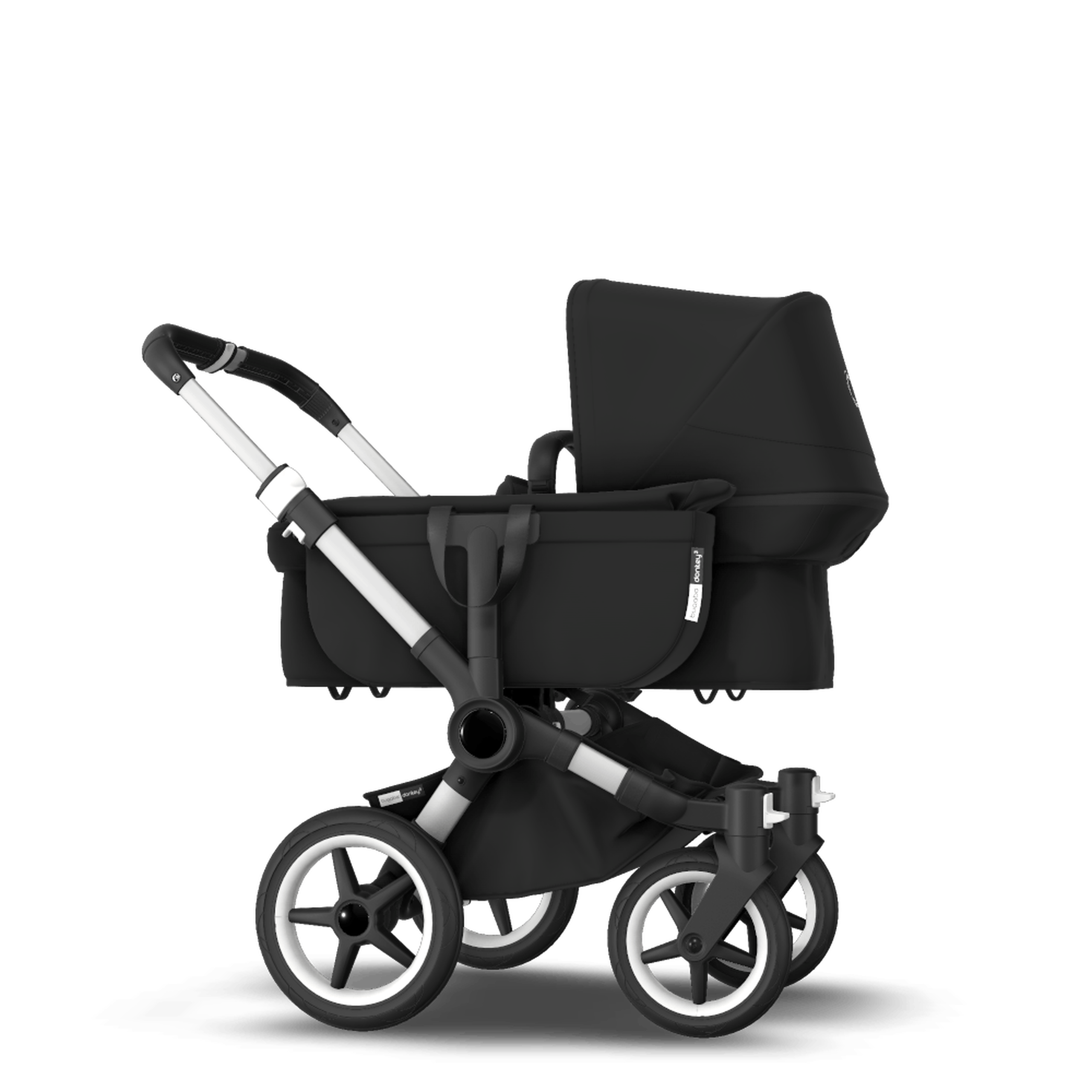 Refurbished Bugaboo Donkey3 mono complete ALU/BLACK-BLACK - Thumbnail Slide 4 van 10