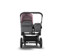 US - Bugaboo D3M stroller bundle black grey melange soft pink - Thumbnail Slide 3 of 4