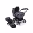Refurbished Bugaboo Donkey 5 Classic Mono complete UK GRAPHITE/DARK NAVY - Thumbnail Slide 1 of 11
