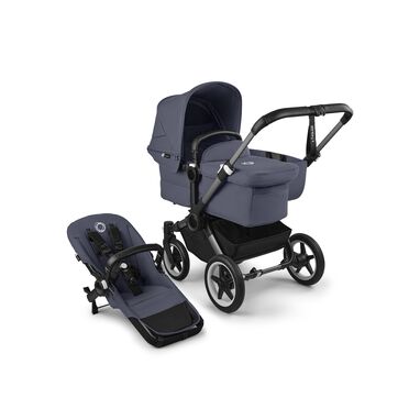 Refurbished Bugaboo Donkey 5 Classic Mono complete UK GRAPHITE/DARK NAVY