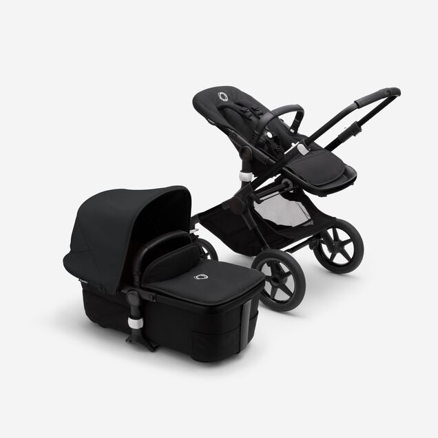 Bugaboo Fox 3 complete US BLACK/MIDNIGHT BLACK-MIDNIGHT BLACK - Main Image Slide 3 of 6