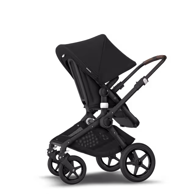 Refurbished Bugaboo Fox complete BLACK/BLACK-BLACK - Main Image Slide 1 of 6