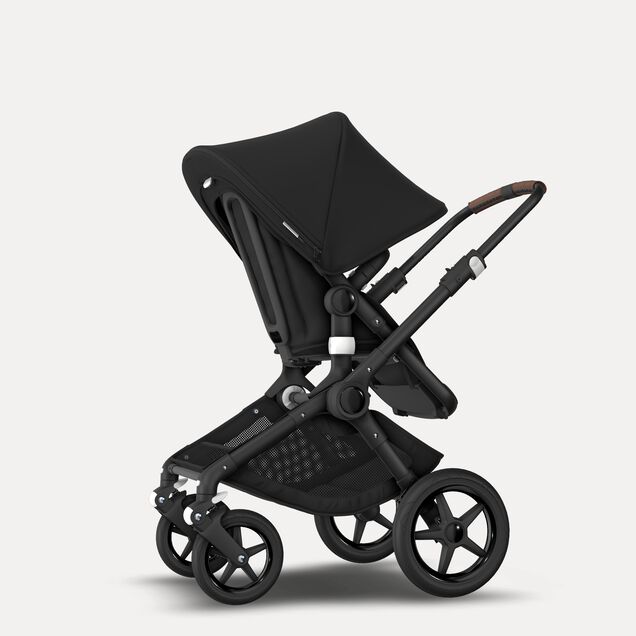 Refurbished Bugaboo Fox complete BLACK/BLACK-BLACK - Main Image Slide 1 of 6