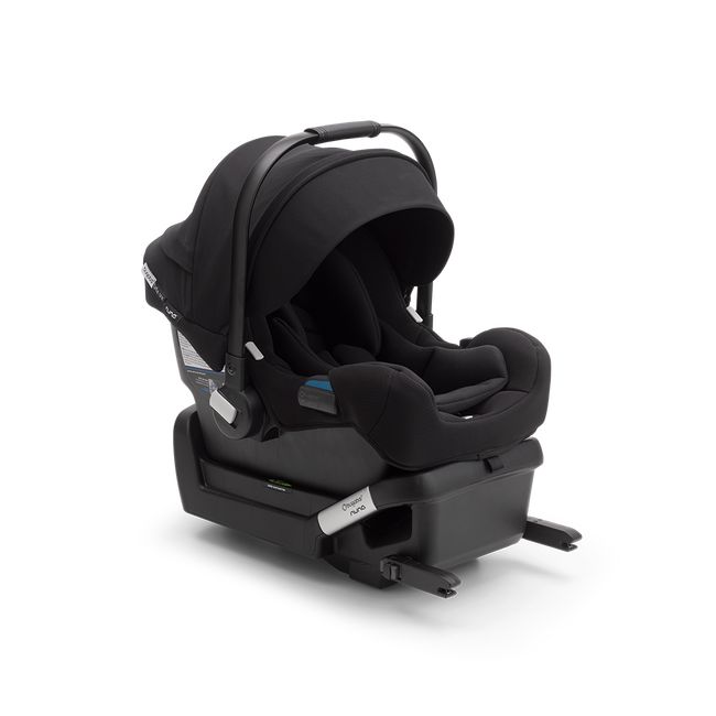 Bugaboo Turtle One By Nuna Car Seat With Base Black Us - Melange Infant Car Seat Weather Shield