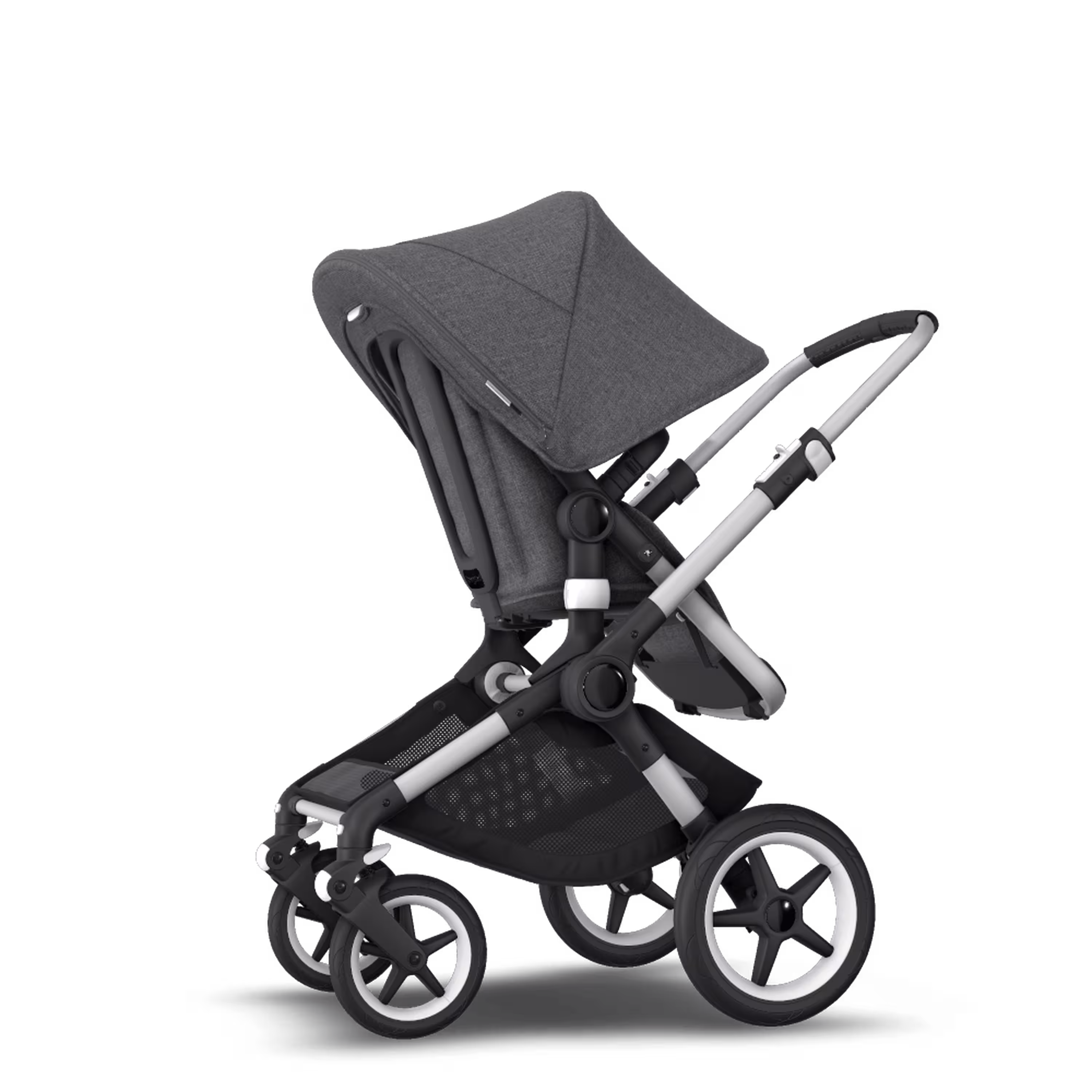 Refurbished Bugaboo Fox2 complete ALU/GREY MELANGE-GREY MELANGE - Main Modal Image Slide 7 of 10