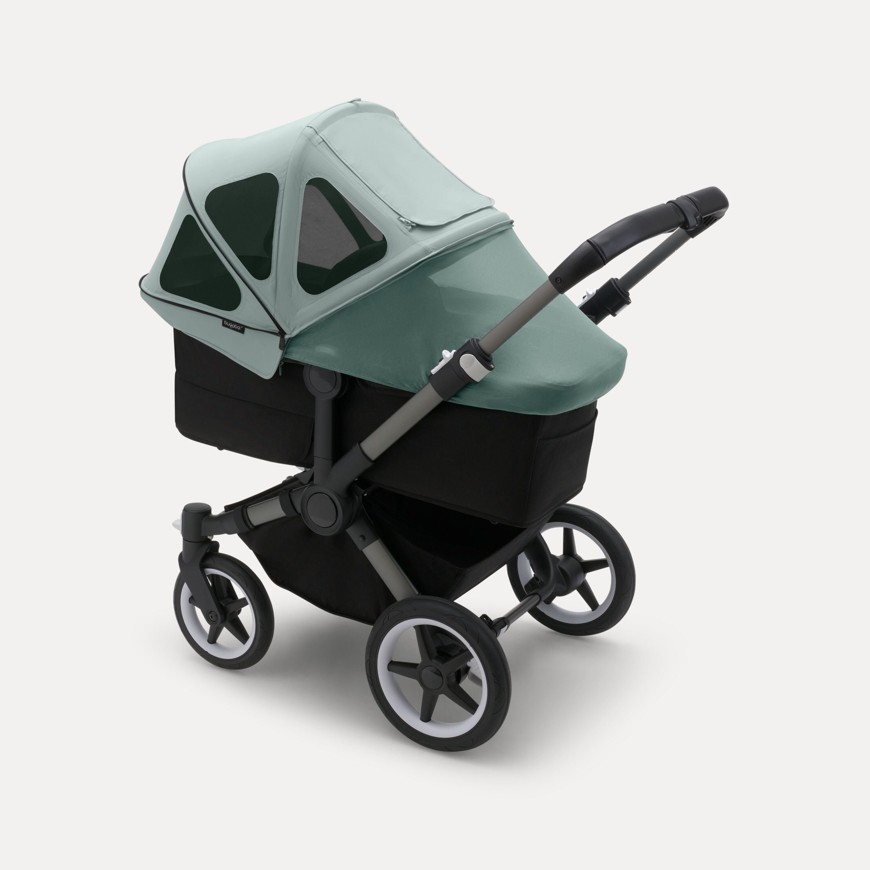 Bugaboo Donkey breezy sun canopy PINE GREEN - Main Modal Image Slide 4 of 5