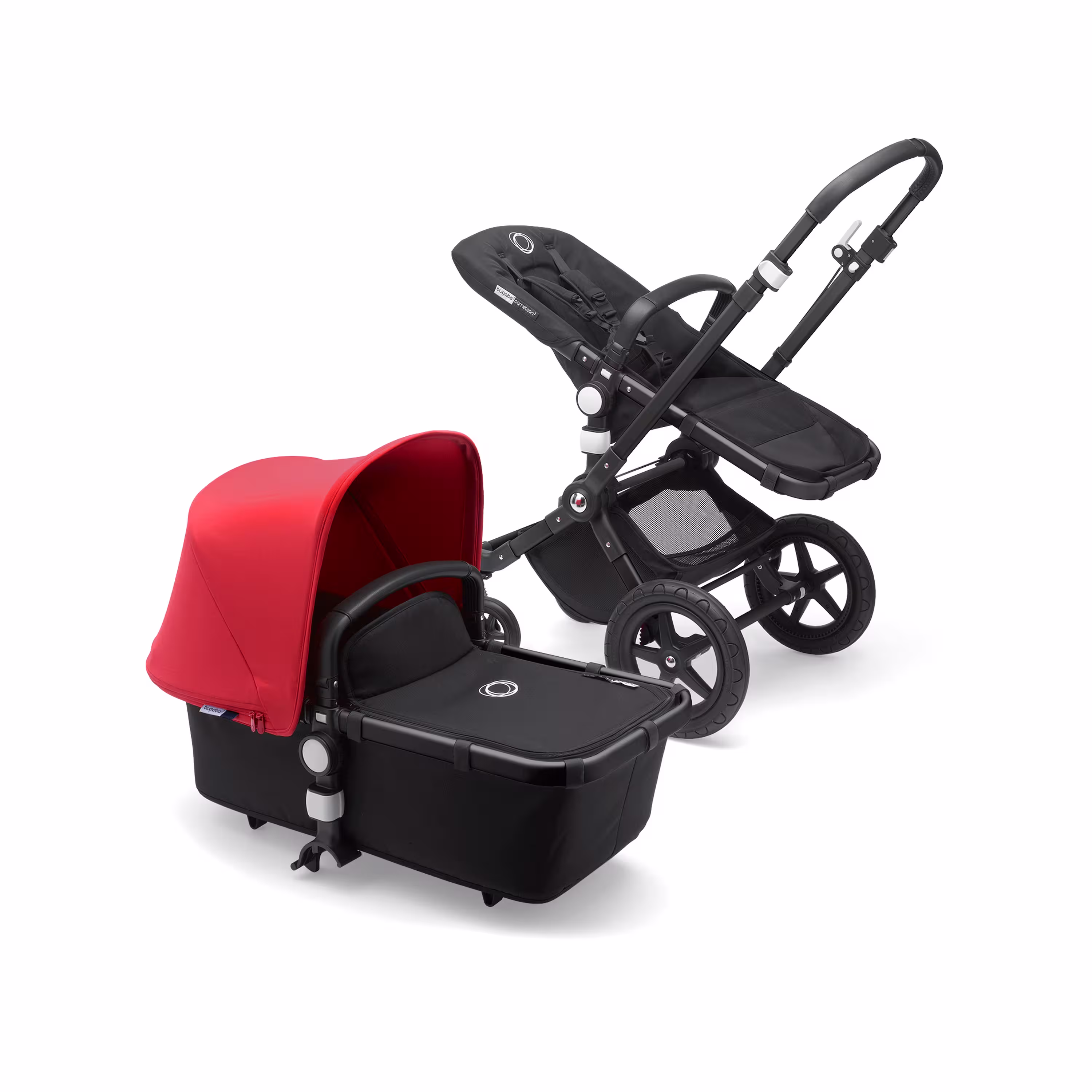 Refurbished Bugaboo Cameleon3plus complete BLACK/BLACK-RED - Main Modal Image Slide 1 van 2