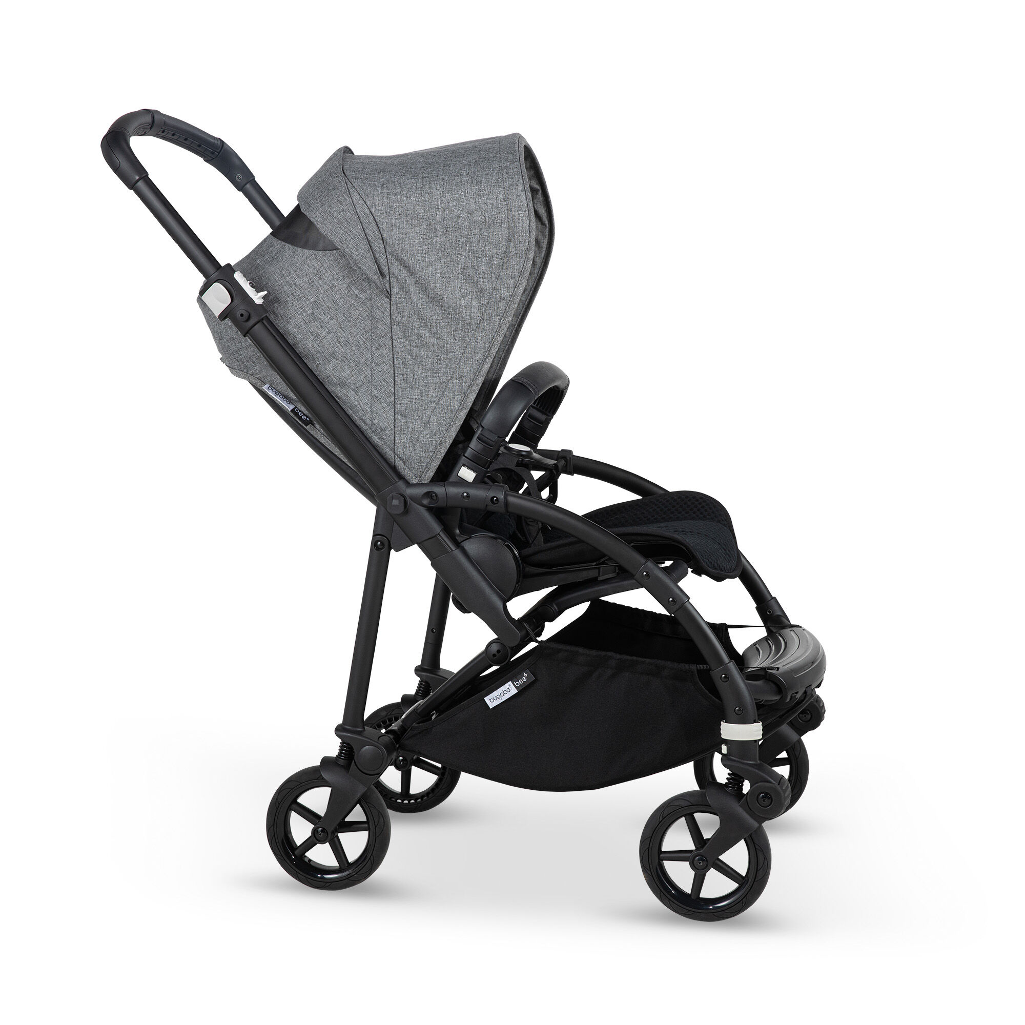 Bugaboo Bee 6 sun canopy Grey mélange 