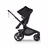 Bugaboo Kangaroo seat-only stroller black base, midnight black fabrics, midnight black sun canopy - Thumbnail Slide 2 of 11