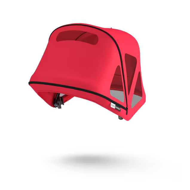 Bugaboo Fox/Cameleon3 breezy sun canopy NEON RED - Main Image Slide 5 of 8