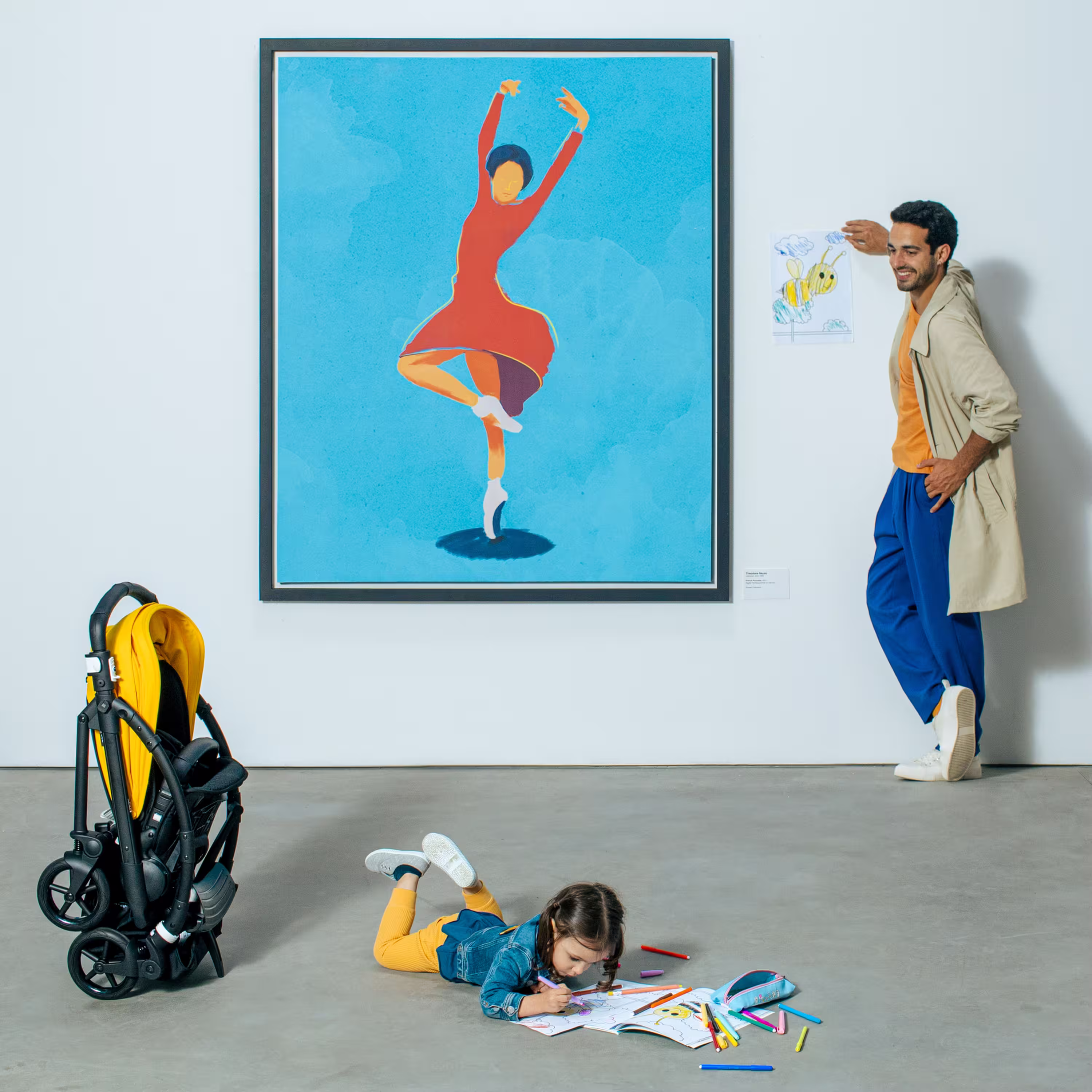 Bugaboo Bee 6 seat stroller black sun canopy, black fabrics, black base - Main Modal Image Slide 3 of 5