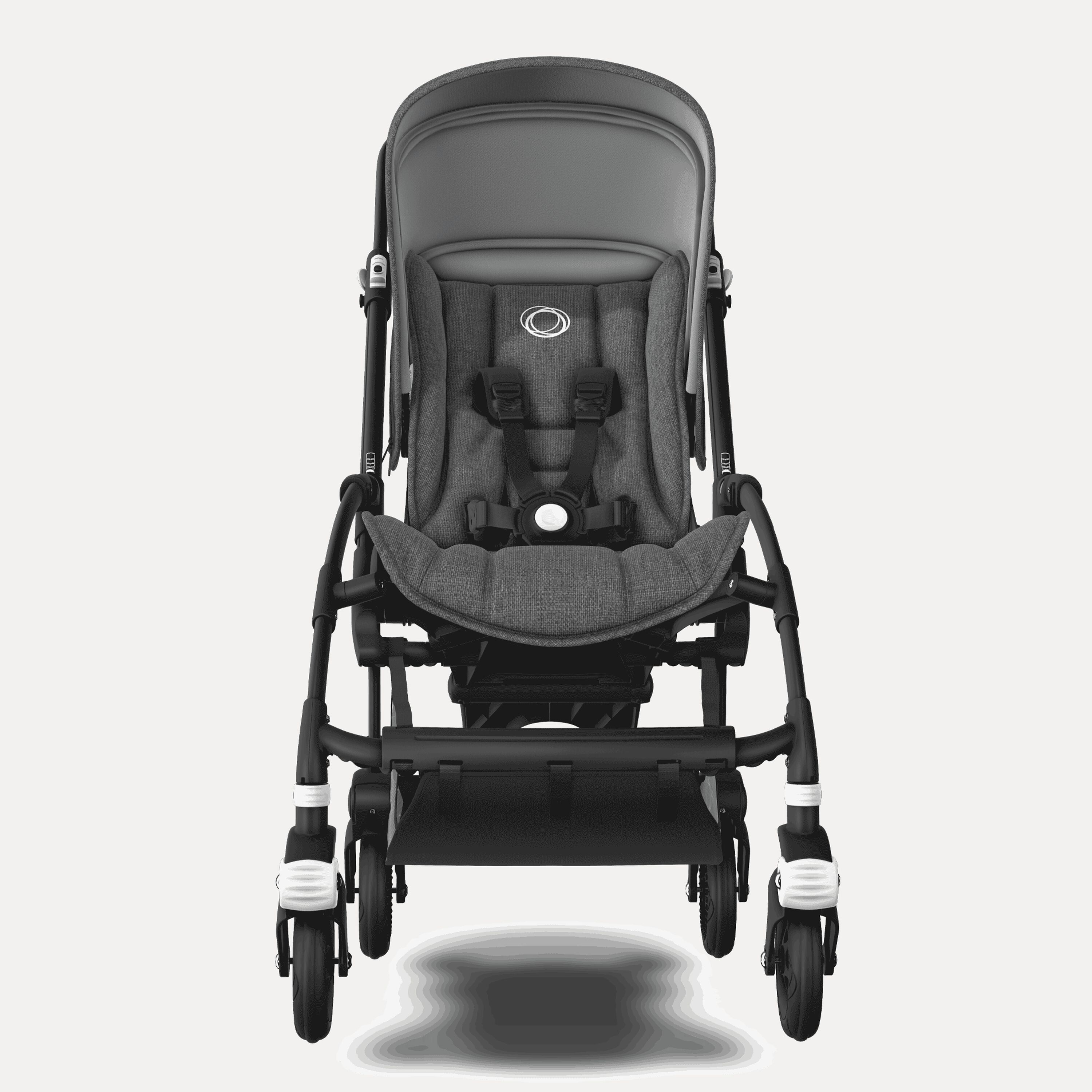 Bugaboo Bee5 complete UK BLACK/GREY MELANGE-GREY MELANGE LM - Main Modal Image Slide 3 of 5