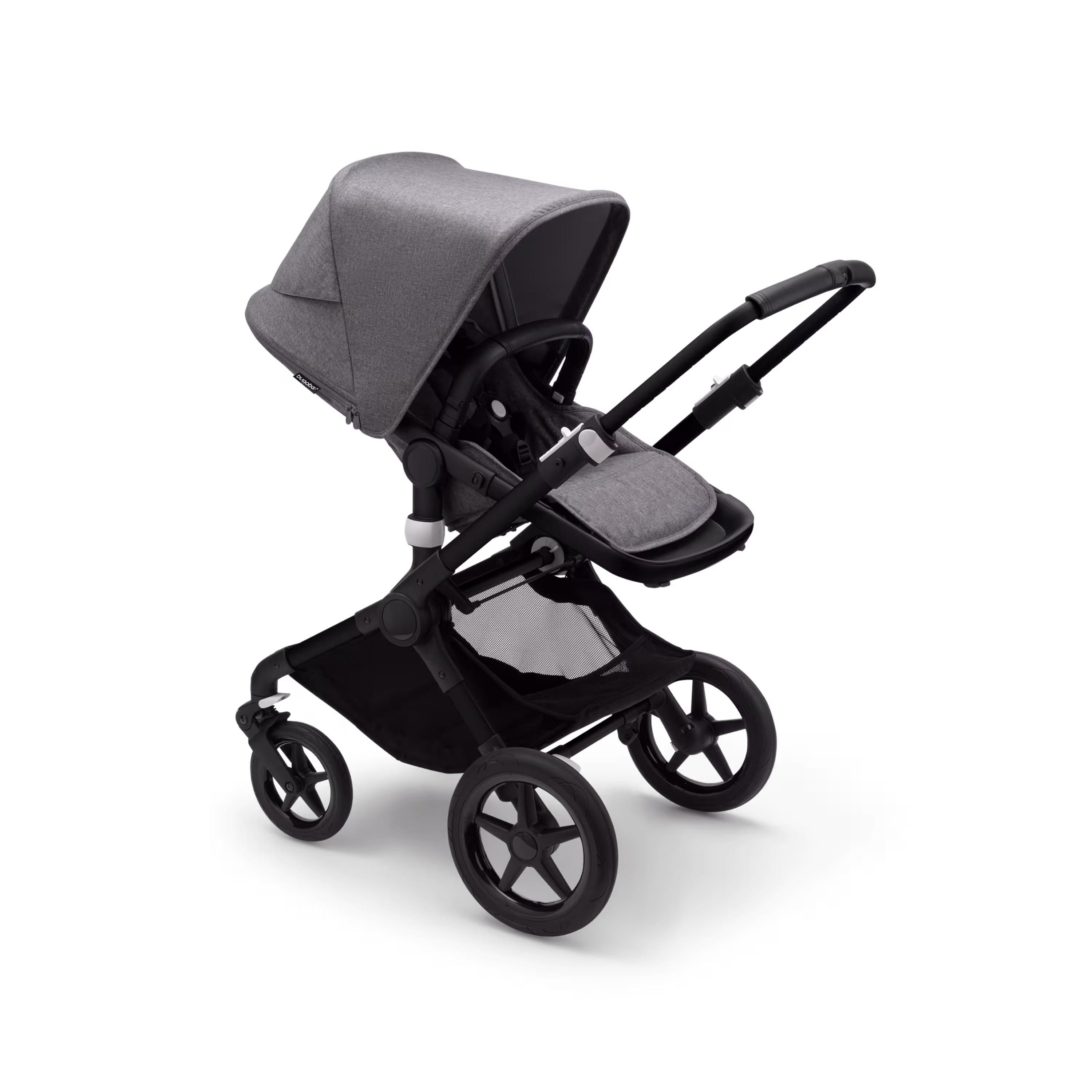 Refurbished Bugaboo Fox 3 complete BLACK/GREY MELANGE-GREY MELANGE - Main Modal Image Slide 4 of 5