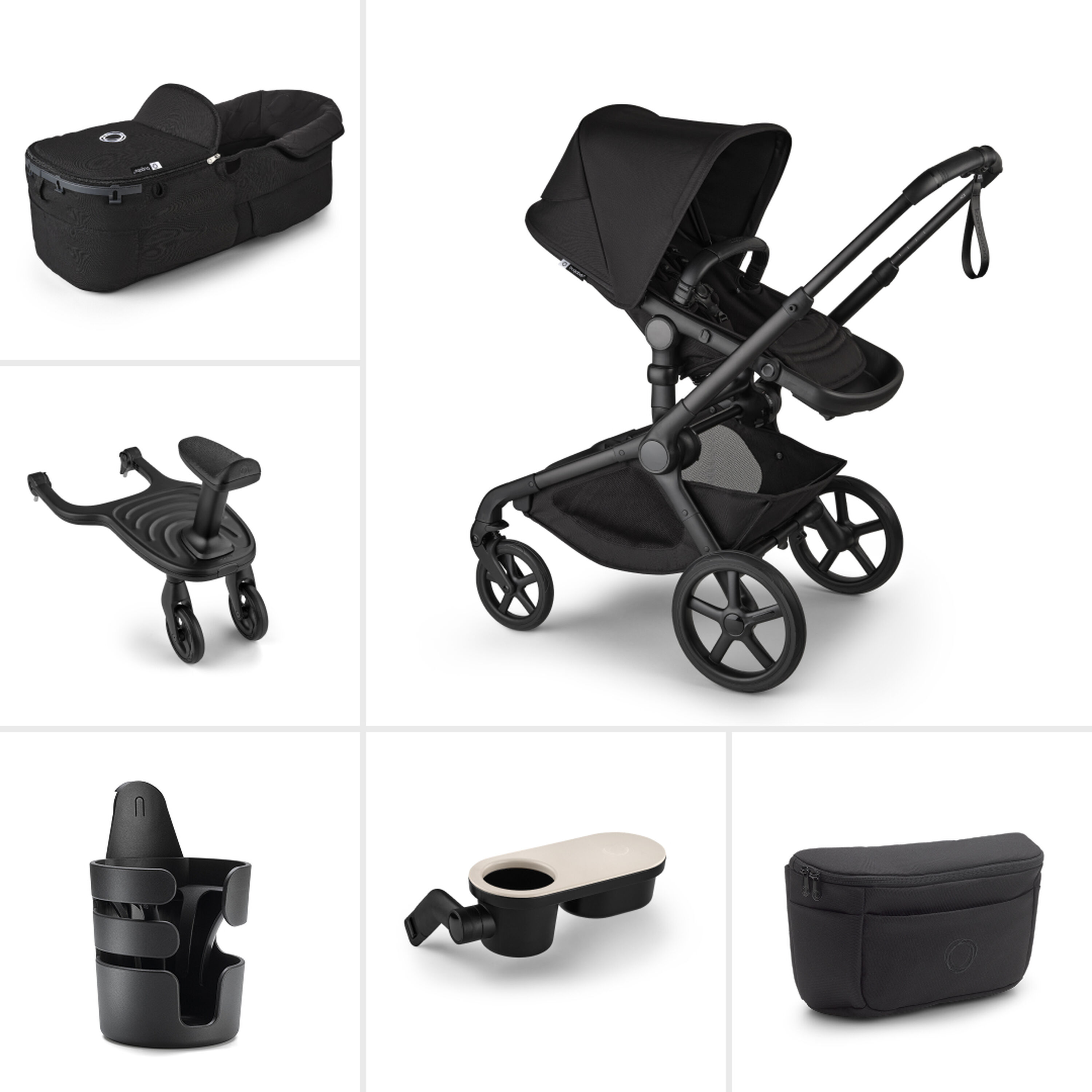 Bugaboo Kangaroo with bassinet Sibling Essentials Bundle​ - Main Modal Image Slide 1 of 5