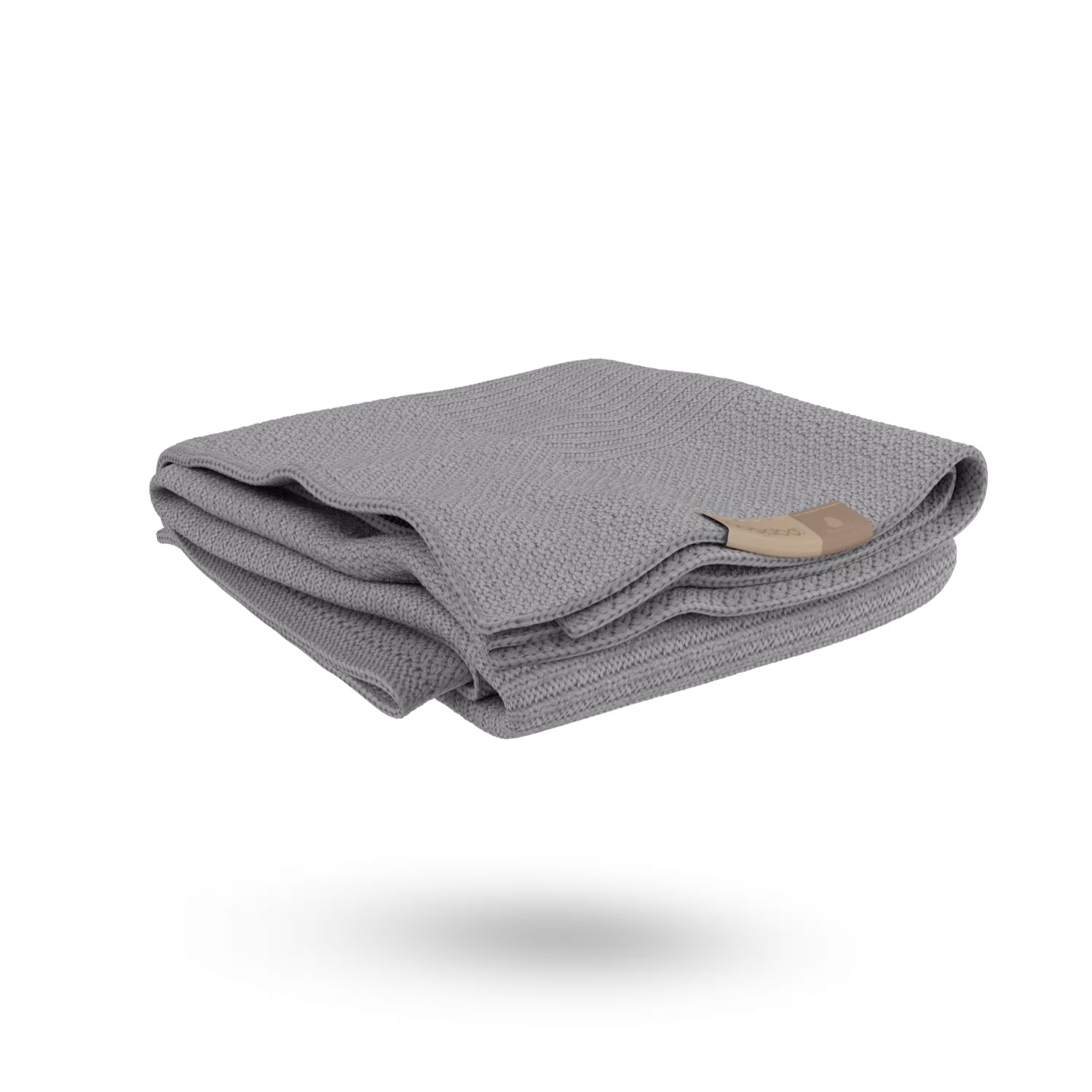Bugaboo Soft Wool Blanket LIGHT GREY MELANGE - Main Modal Image Slide 2 of 10