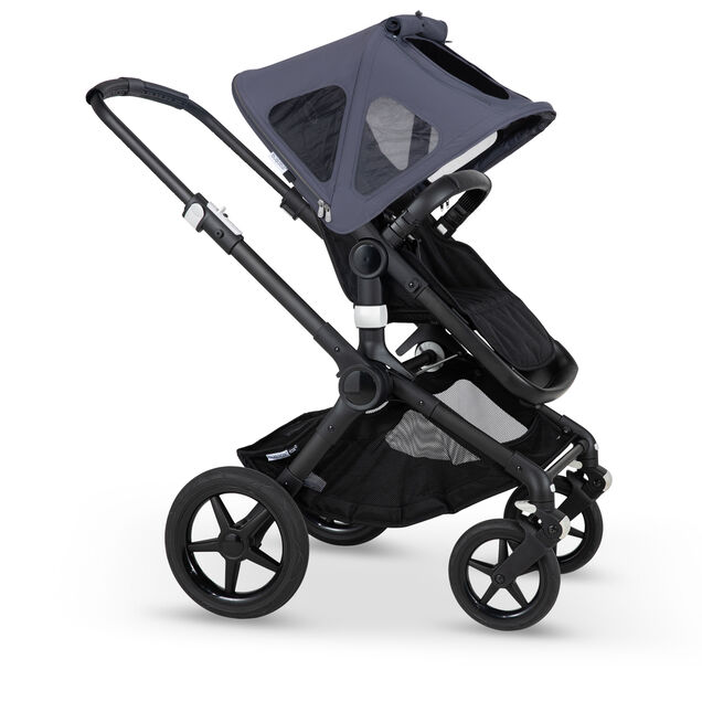 Refurbished Bugaboo Fox/Cameleon3 breezy sun canopy STELLAR/ STEEL BLUE - Main Image Slide 4 of 20