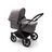 Bugaboo Donkey 5 Mono 2-in-1 stroller black base, grey mélange fabrics, grey mélange sun canopy - Thumbnail Slide 3 of 11