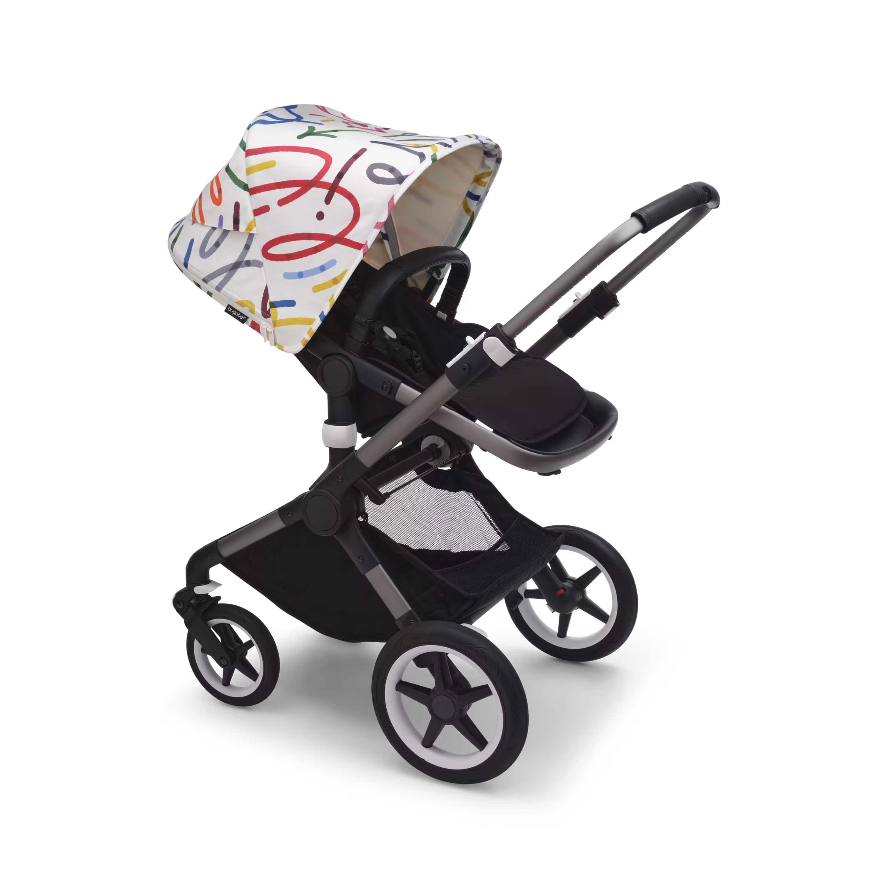 Bugaboo Fox 3 sun canopy Art of Discovery WHITE - Main Modal Image Slide 3 of 4