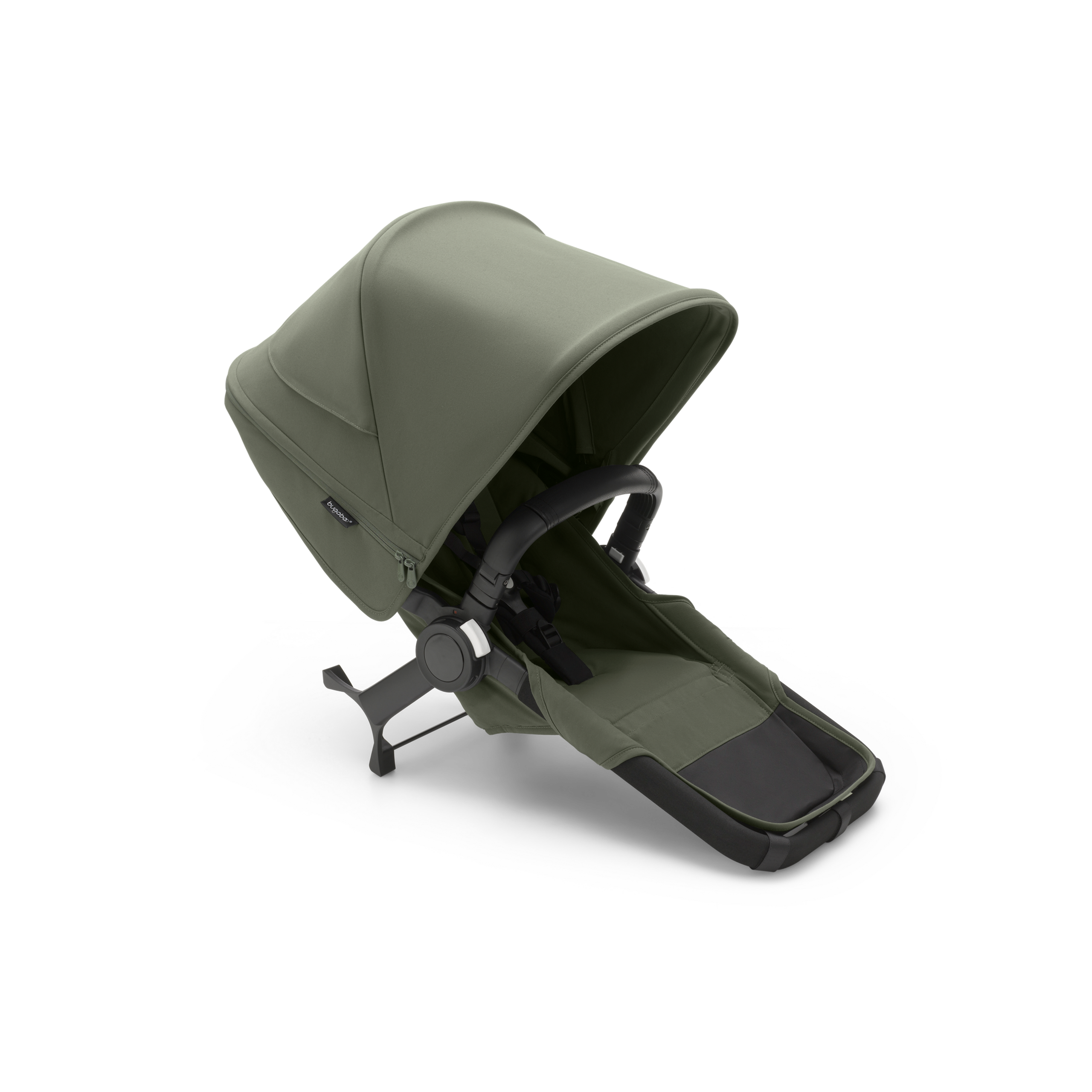 Refurbished Bugaboo Donkey 5 Duo extension complete FOREST GREEN -FOREST GREEN - Thumbnail Slide 1 van 2