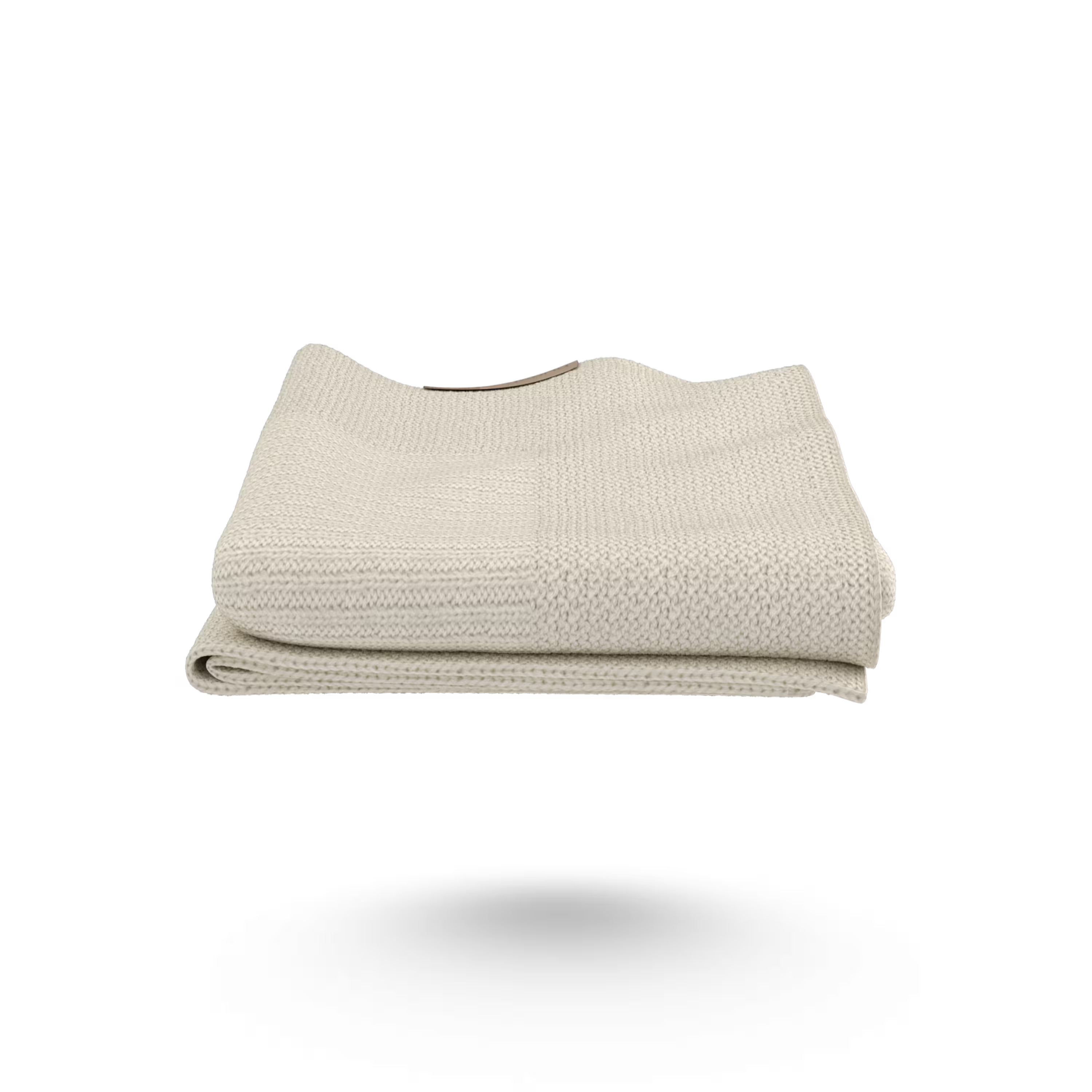 Refurbished Bugaboo Soft Wool Blanket OFF WHITE MELANGE - Main Modal Image Slide 6 of 9