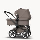 US - D2D stroller bundle black, mineral taupe