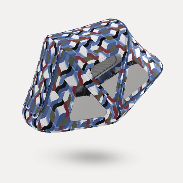 Bugaboo Fox/Cameleon3 breezy sun canopy WAVES - Main Image Slide 7 of 9