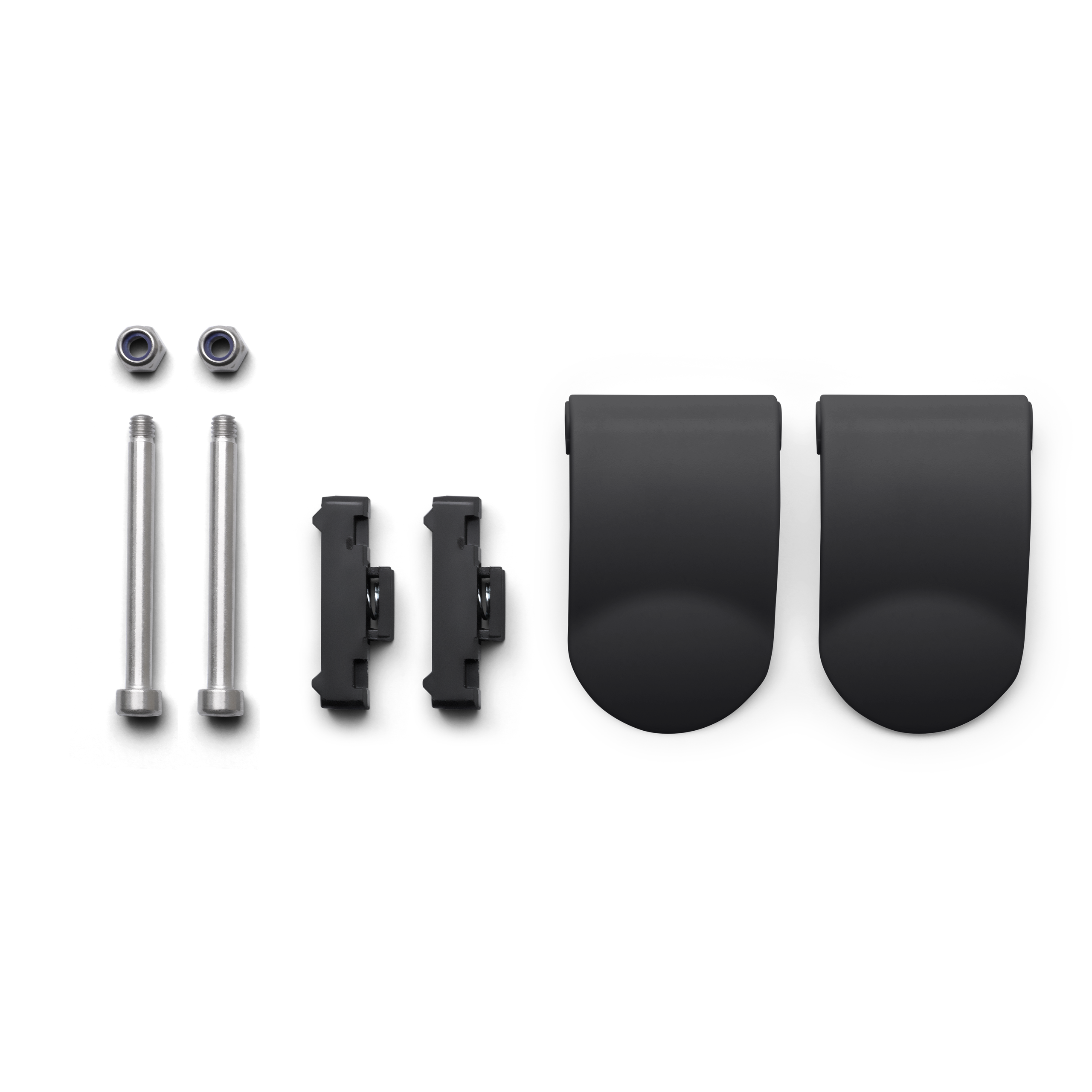Bugaboo Donkey 6 handlebar adjustment clips replacement set BLACK BUTTON - Thumbnail Slide 1 of 1