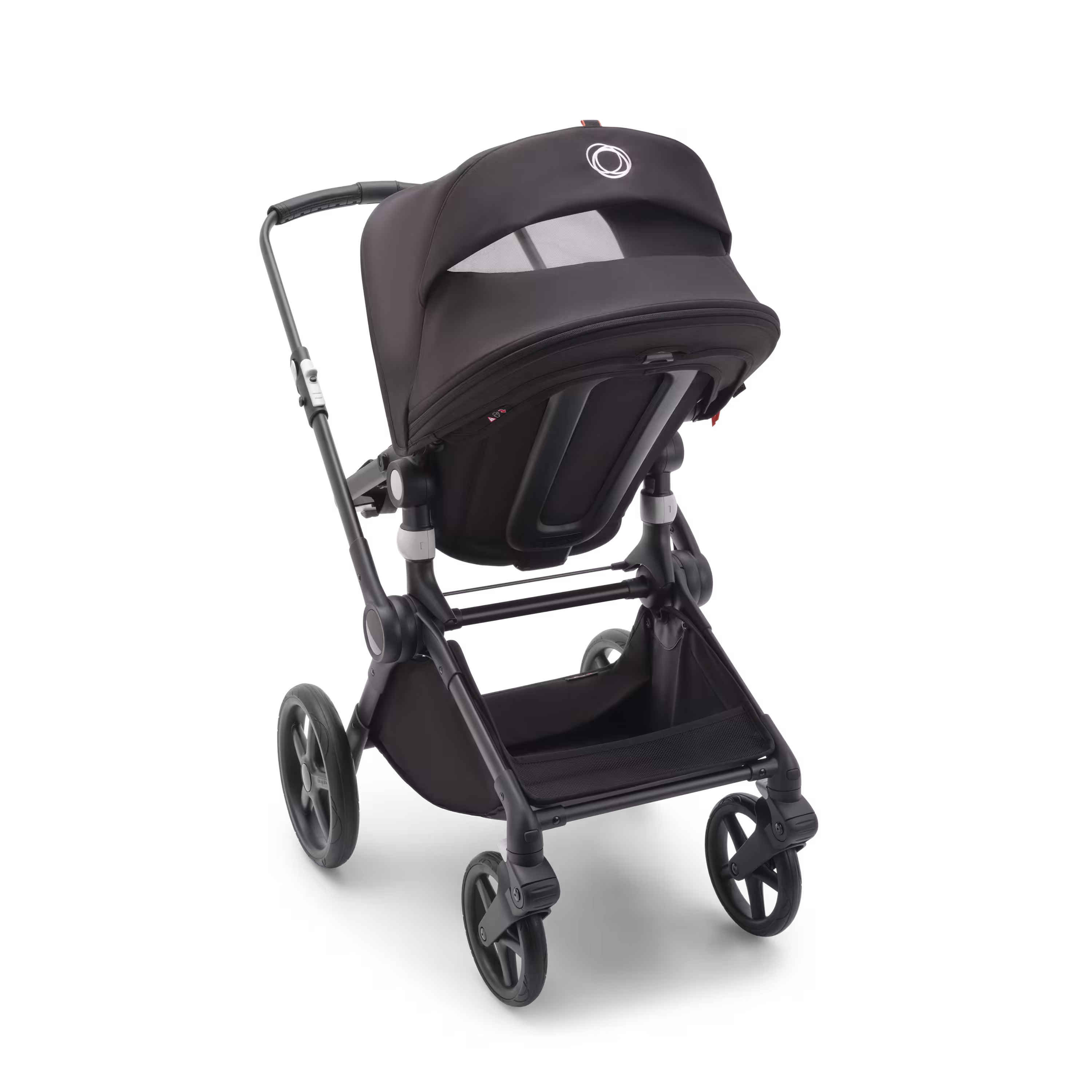 Bugaboo Fox Cub 2-in-1 stroller black base, stormy blue fabrics, stormy blue sun canopy - Main Modal Image Slide 7 of 12