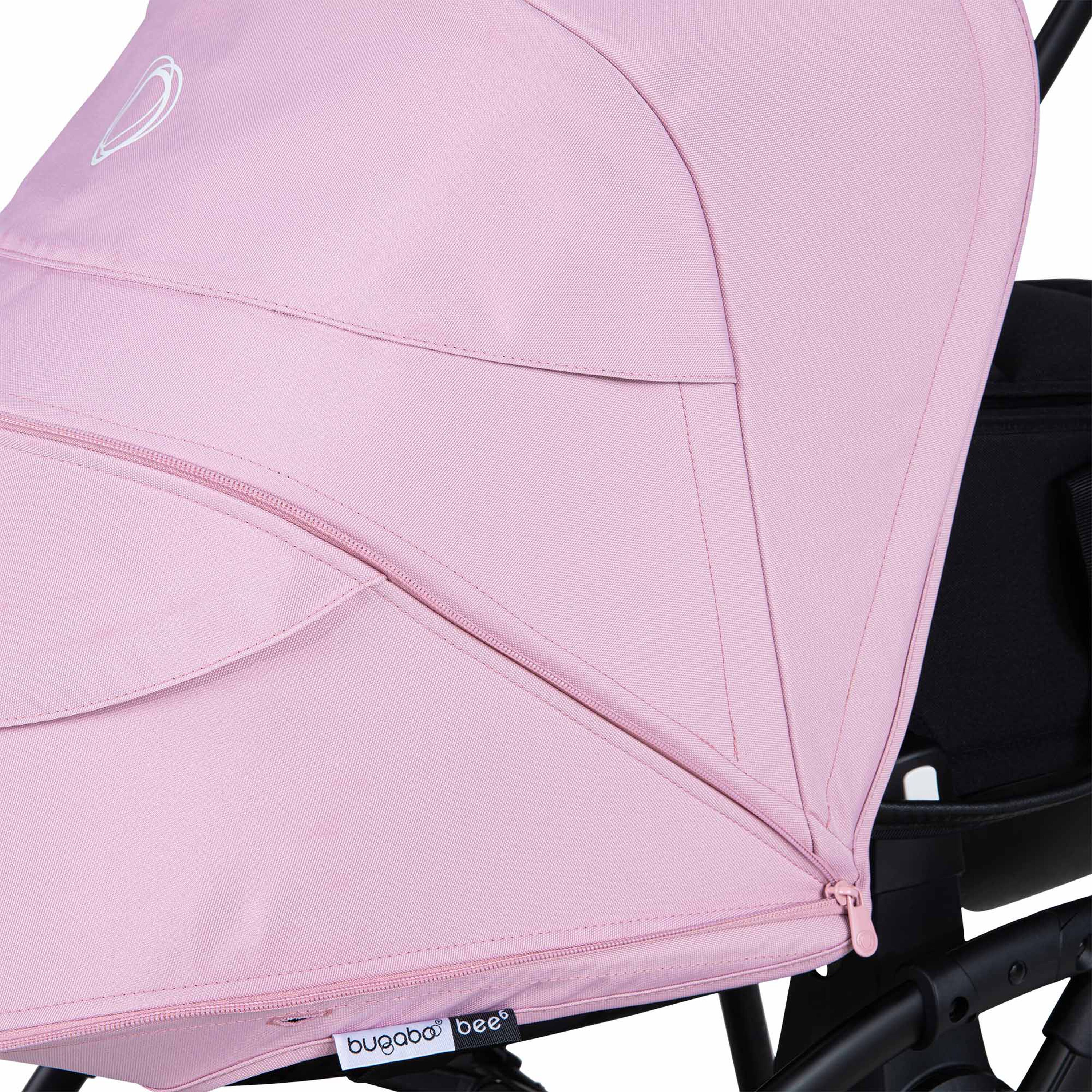 Refurbished Bugaboo Bee6 sun canopy SOFT PINK - Main Modal Image Slide 9 of 22