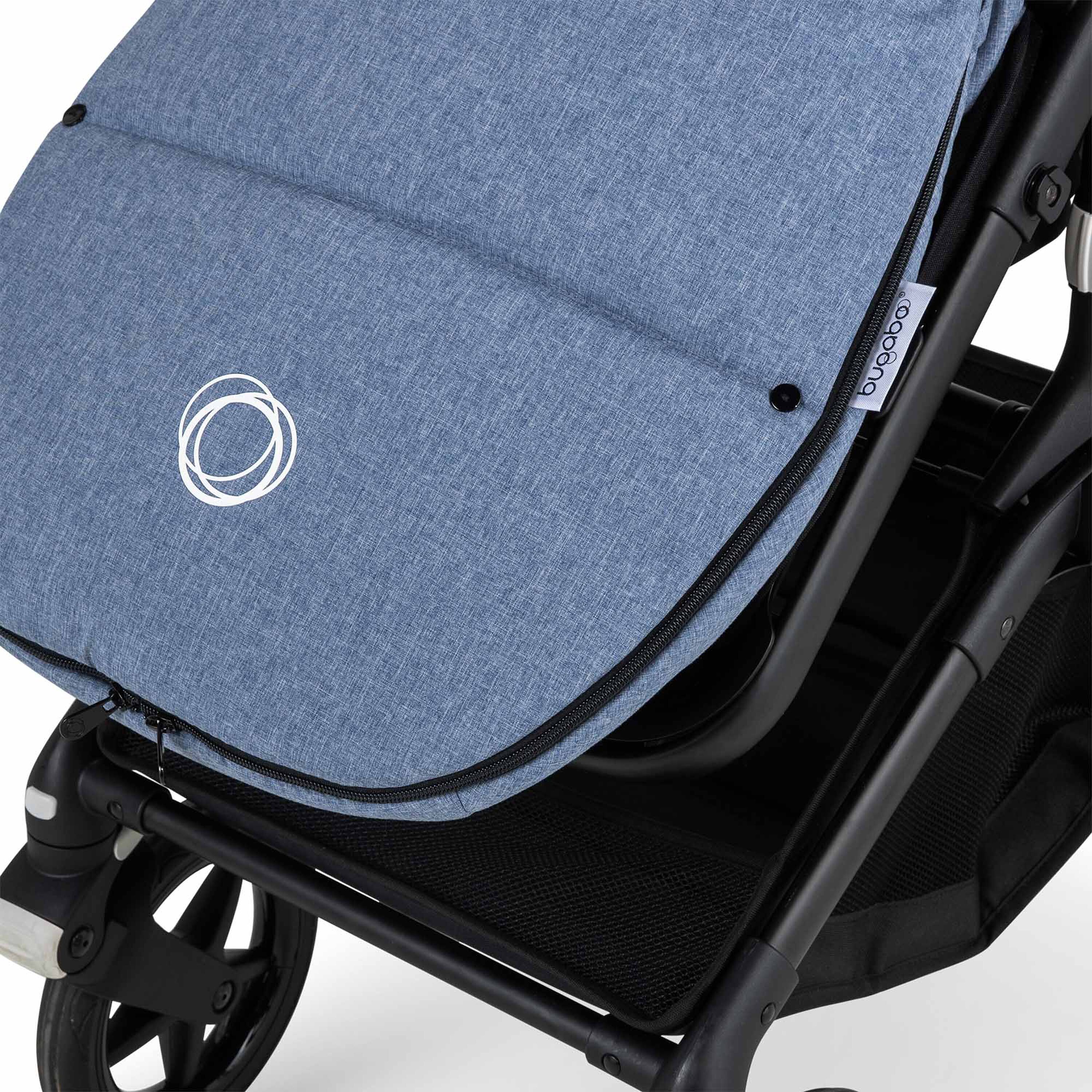 Bugaboo Footmuff BLUE MELANGE - Main Modal Image Slide 6 of 8