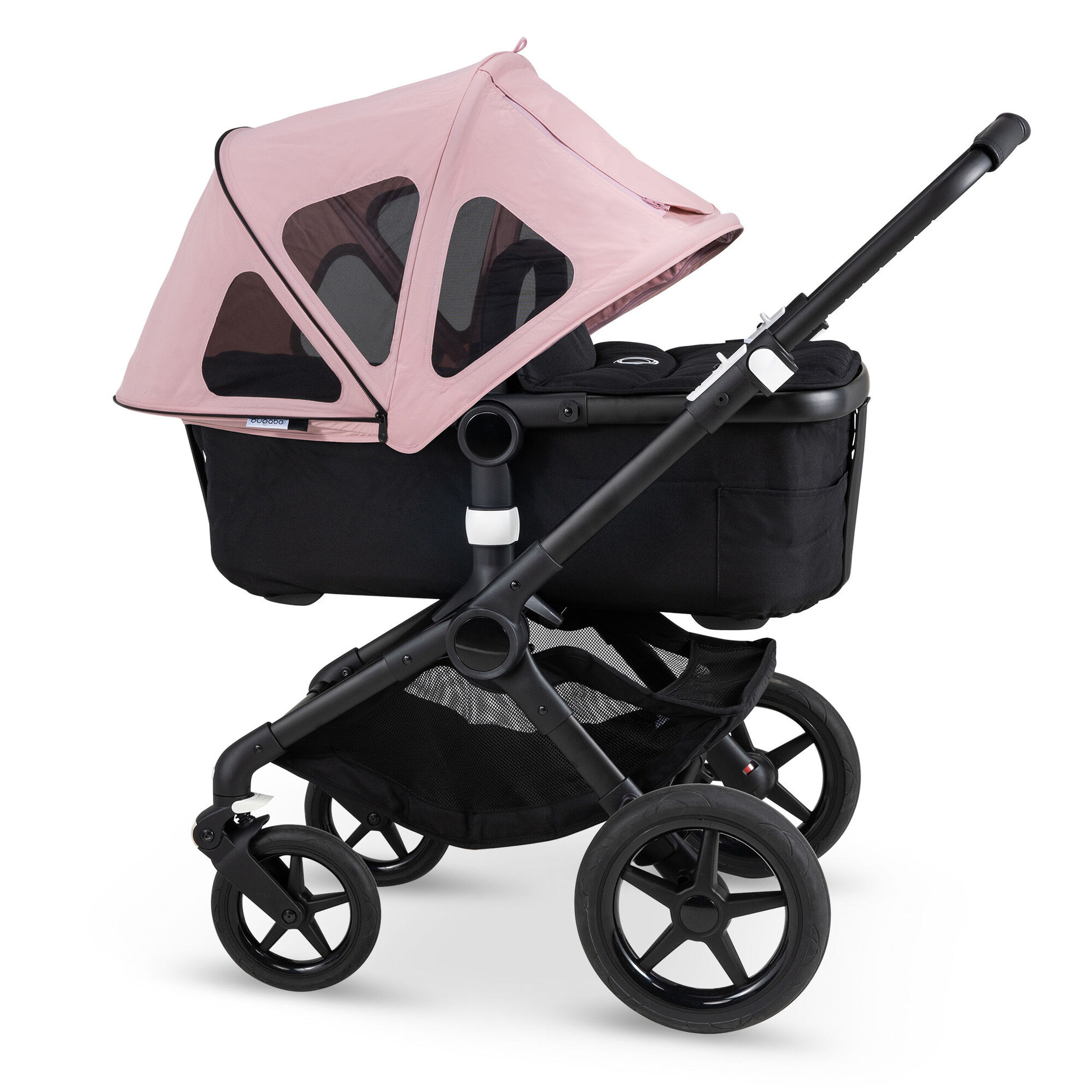 Bugaboo Fox/Cameleon3 breezy sun canopy SOFT PINK - Thumbnail Slide 3 of 25