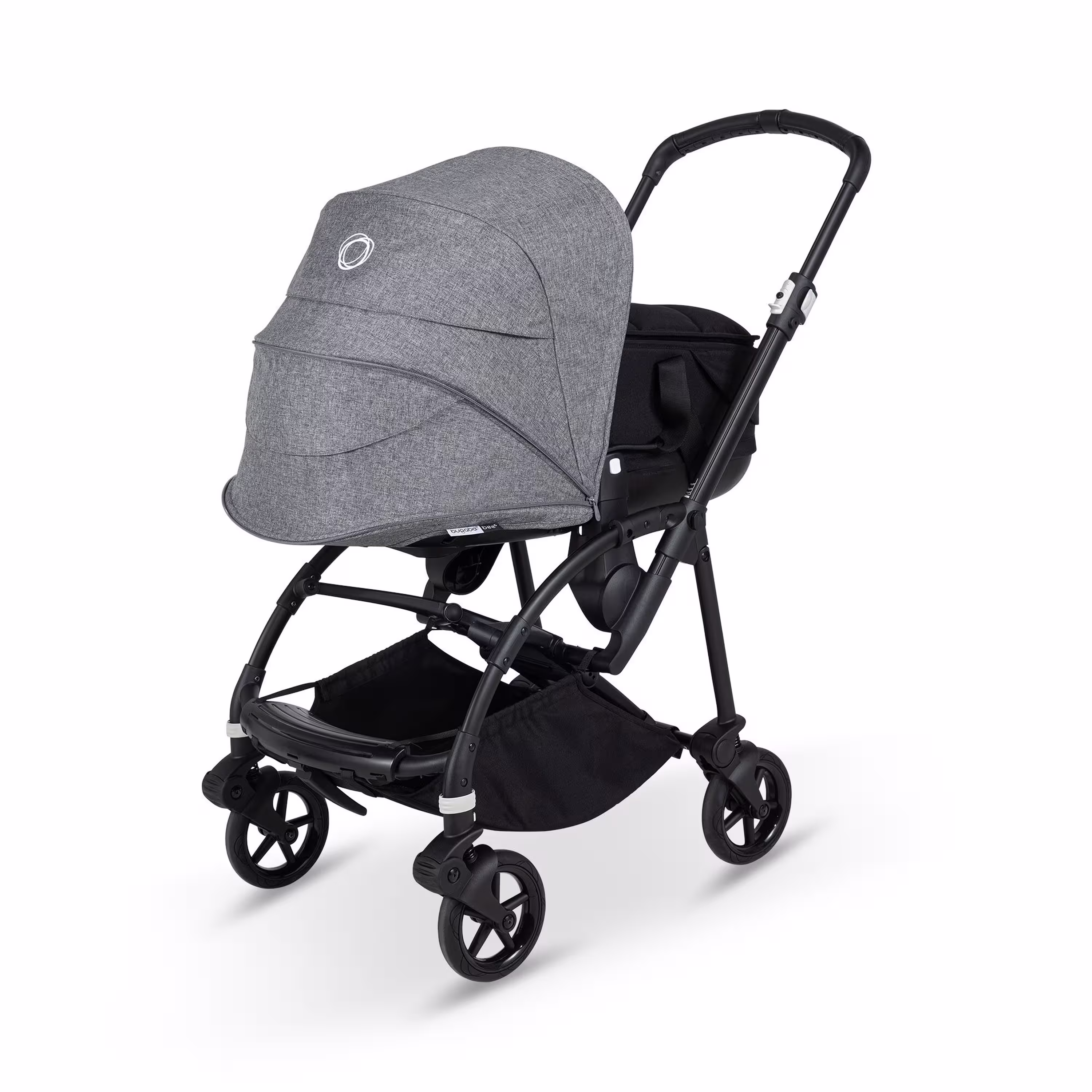 Bugaboo Bee6 sun canopy GREY MELANGE - Main Modal Image Slide 21 of 23