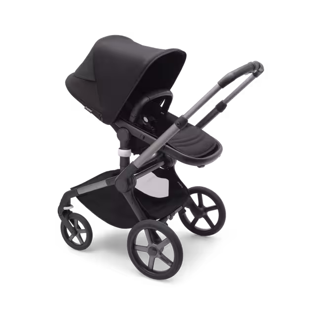 Refurbished Bugaboo Fox 5 complete GRAPHITE/MIDNIGHT BLACK-MIDNIGHT BLACK - Main Image Slide 4 van 5