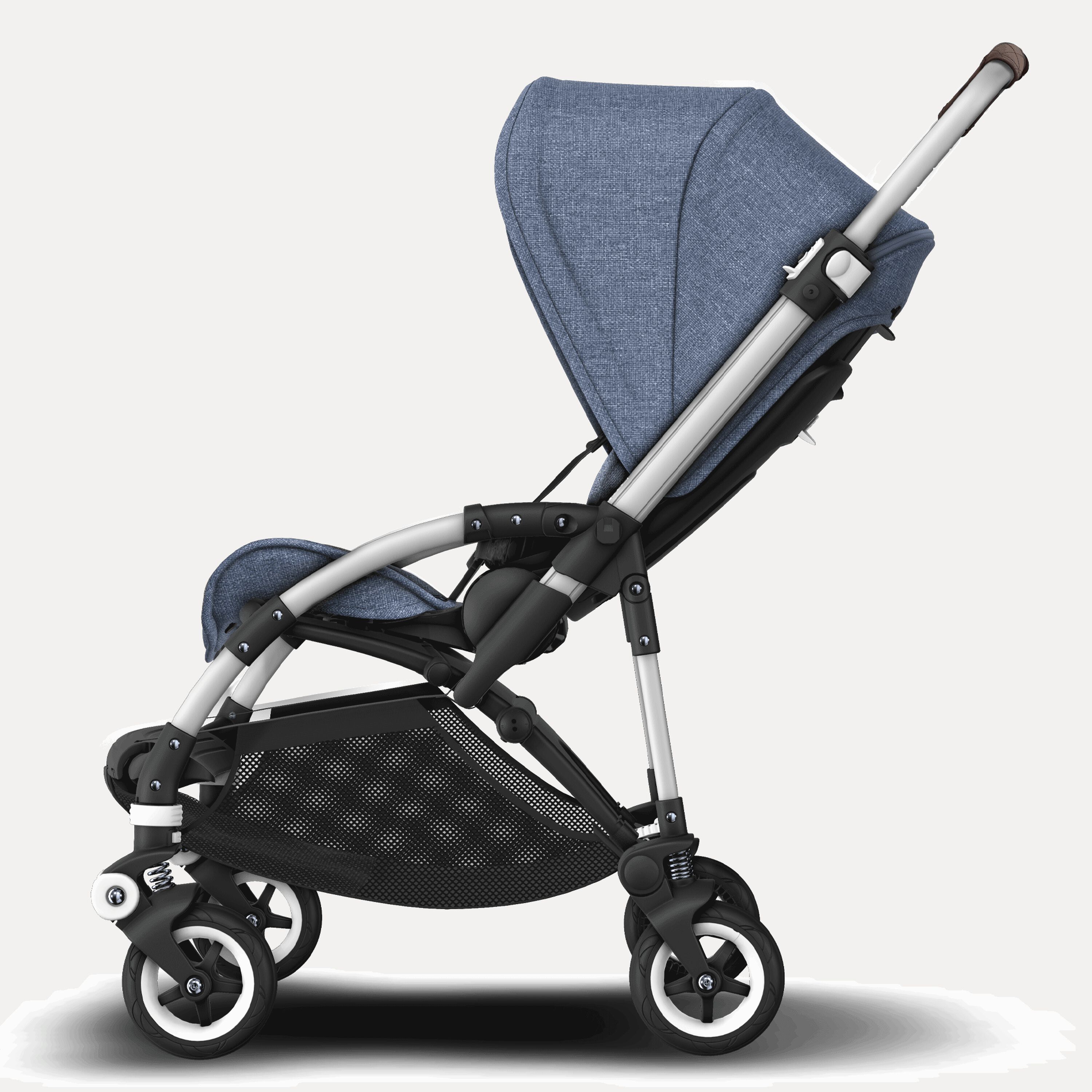 Bugaboo Bee5 complete UK ALU/BLUE MELANGE-BLUE MELANGE LM - Main Modal Image Slide 3 of 5